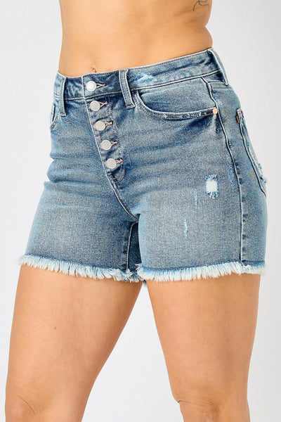 Judy Blue button fly shorts